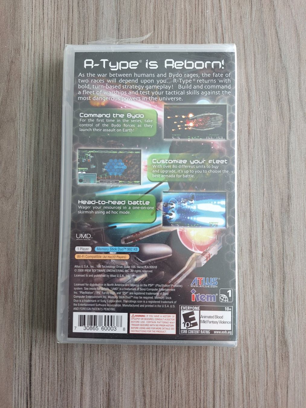Giochi: R-Type Command - PSP *NEU/SEALED* – Nuovo e nell'imballaggio originale da Baar venduto da RDNA 1