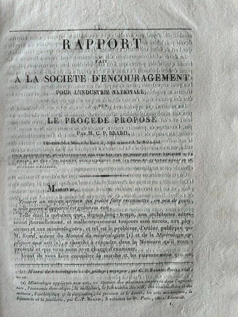 Documenti: Vicomte Héricart de Thury, document ancien, 1824 – Usato da Bern venduto da oregonzwei 1