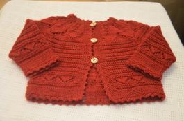 TAILLE 68 - VESTE NEU - HANDARBEIT