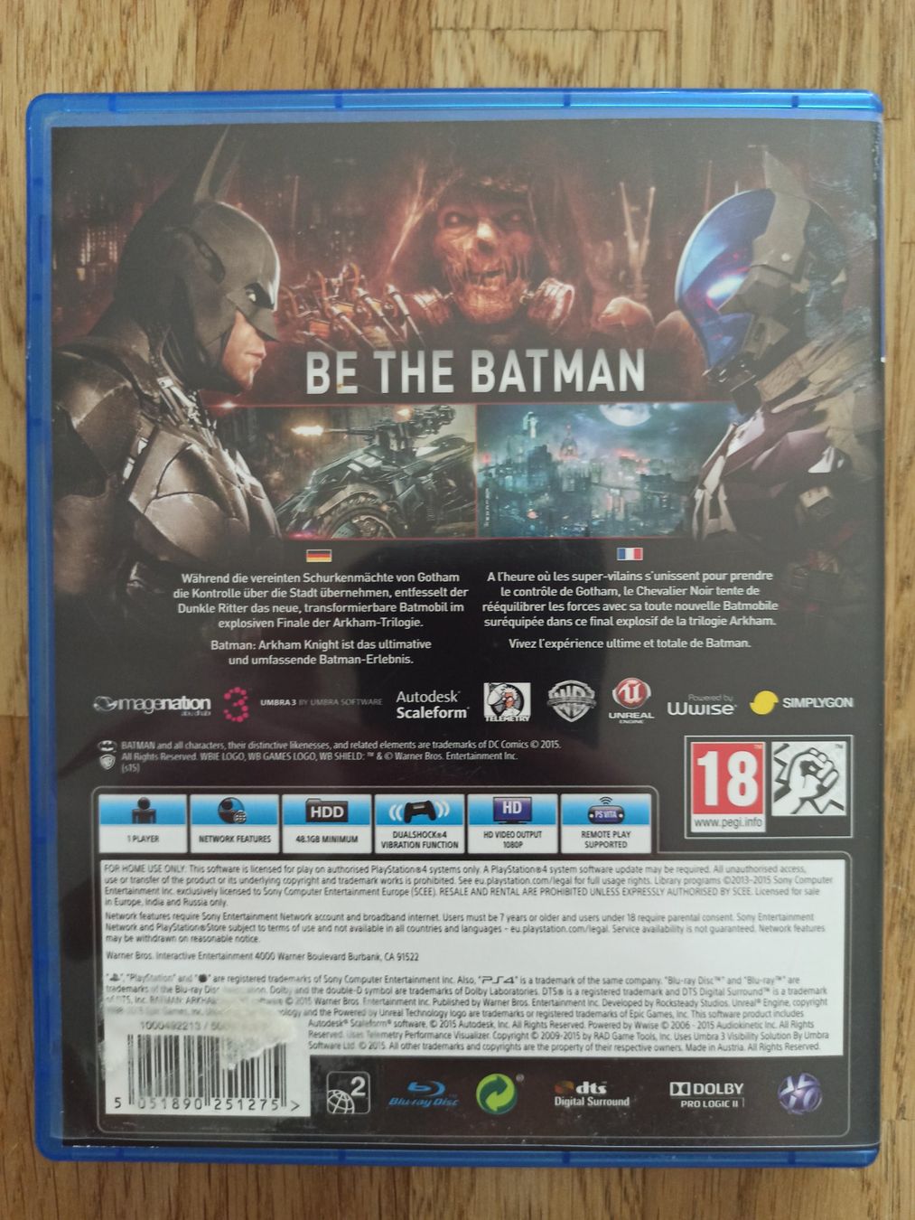 Giochi: Batman Arkham Knight PS4 / PS5    - TOP – Usato da Oberweningen venduto da mar_87mx 1