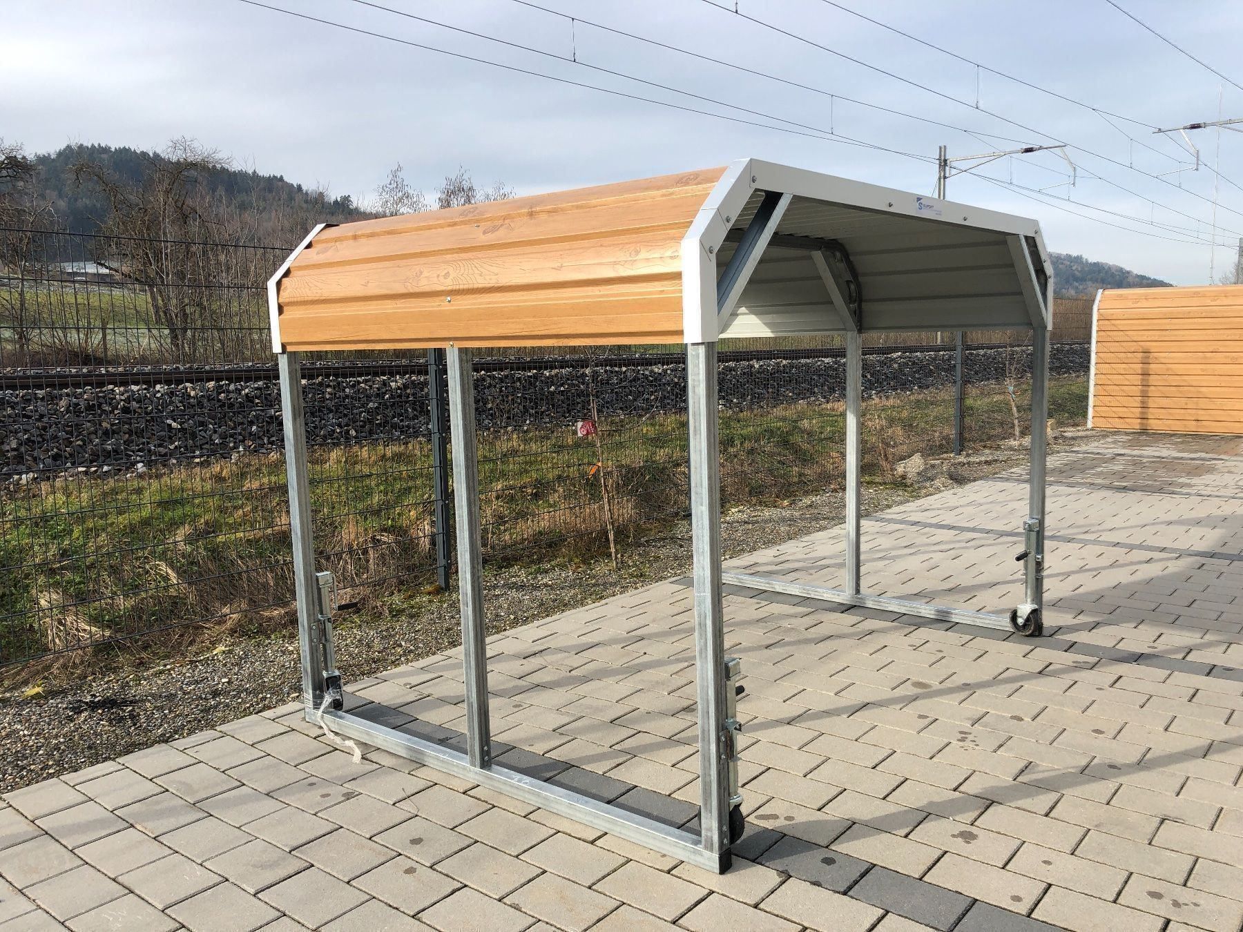 Rifugi: 6.5m Holzoptik Trapezprofilbleche Wellbleche – Nuovo e nell'imballaggio originale da Bichelsee venduto da 123Tremp321 7