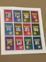 Briefmarkenblock Nicaragua 1994 Kino Der Pate Top Zustand