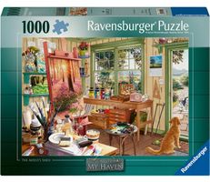 Ravensburger 1000 Teile Puzzle Künsterwerkstatt My Haven No