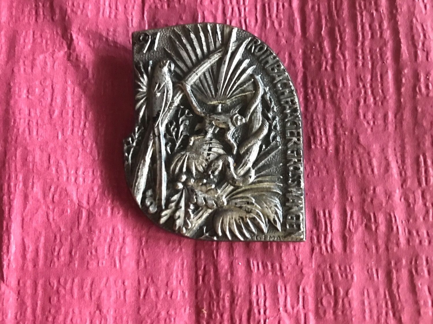 Placchette & Badge: Rothbachfääger Grosswangen 1991 – Usato da Itingen venduto da Bebbi6569