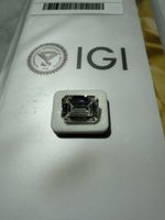Emerald Diamant 13.00ct F / VVS2 / EX EX EX / IGI Certified