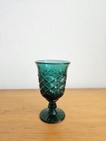 Glas | Kelch grün aus Sammlung ca. 1980 | tiptop Zustand