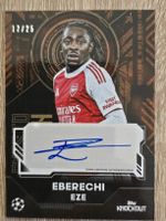 Topps Knockout Eberechi Eze Auto /25 Arsenal