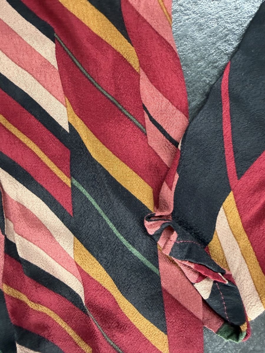Blusen: Nice Things Bluse, Gr. S, Rot/Bunt, Top Zustand! – Gebraucht aus Chur von simhofstr 4
