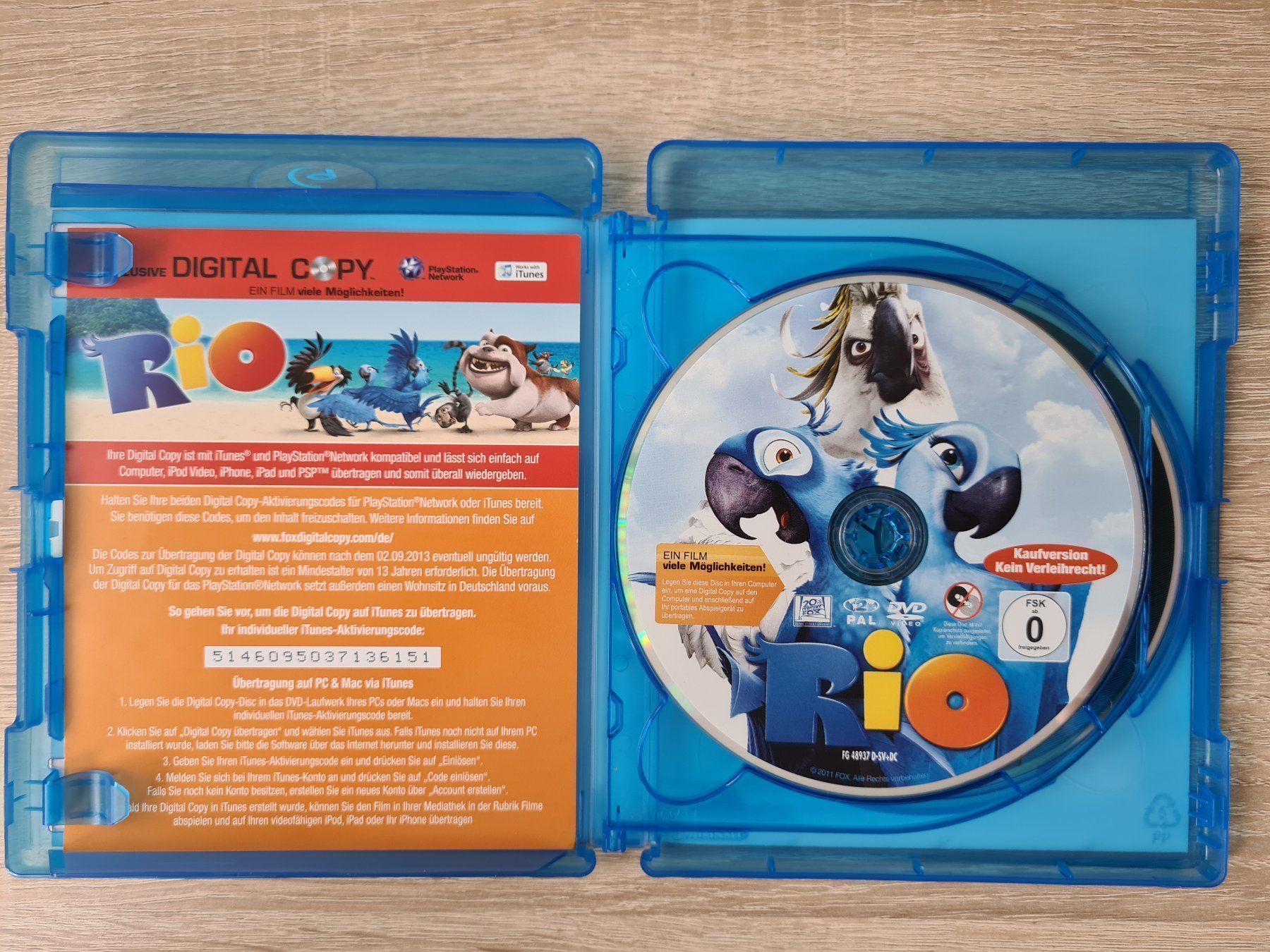 Alle DVDs: Rio 3D - (3 Disk) - Blu-ray – Gebraucht aus Carouge GE von Franllo 3