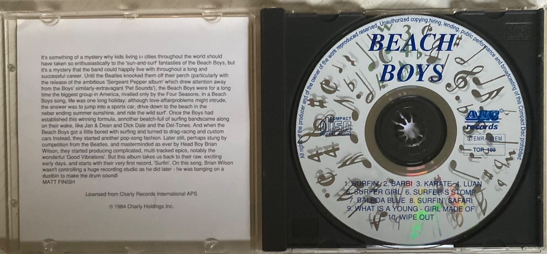 Schallplatten: THE BEACH BOYS - SURFER GIRLS – Gebraucht aus Poliez-Pittet von Newtown-Records 2