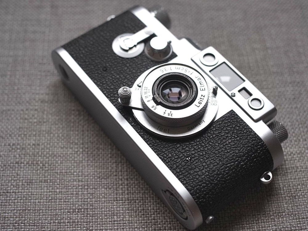 Pelle Di Ricambio Per Fotocamera Leica IIIg | Vulcanite | Colore Argento