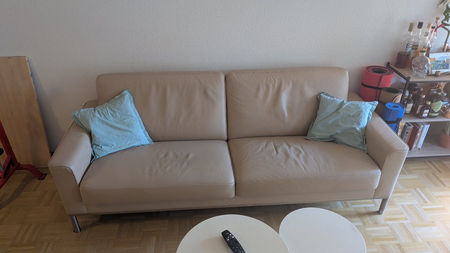 Intertime Divani: Hochwertiges Intertime Sofa (Leder) – Usato da Bern venduto da Kampfus