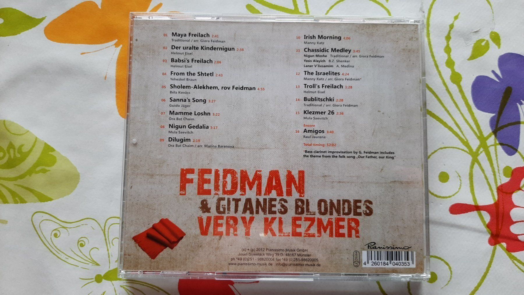 CD: CD Feidman & Gitanes Blondes – Usato da Pully venduto da bro_n52j 2