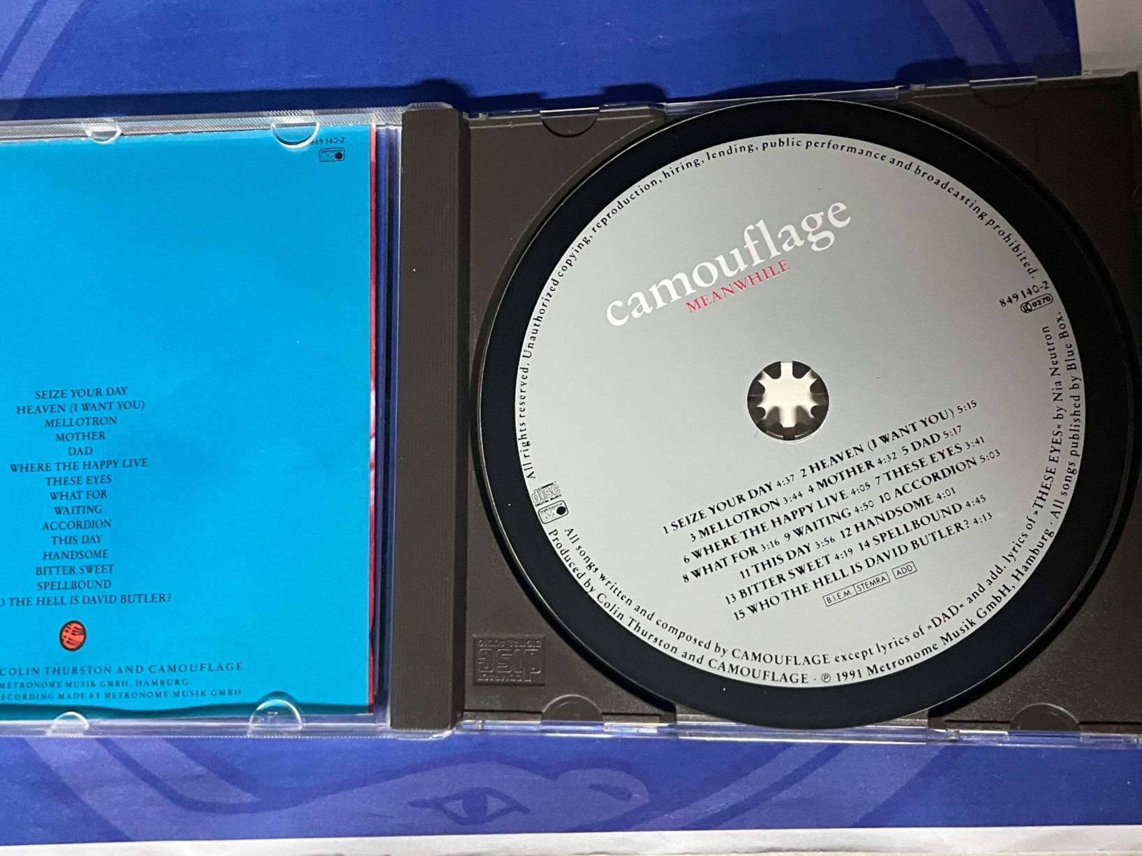 CD: Camouflage – Meanwhile – Usato da Muri b. Bern venduto da AdidasCollector 1