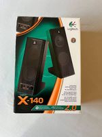 Lautsprecher Logitech Paar mit Kabeln wie neu