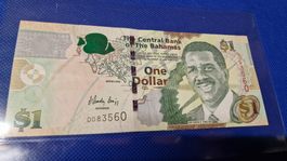 Banknote Bahamas 2008 NEU