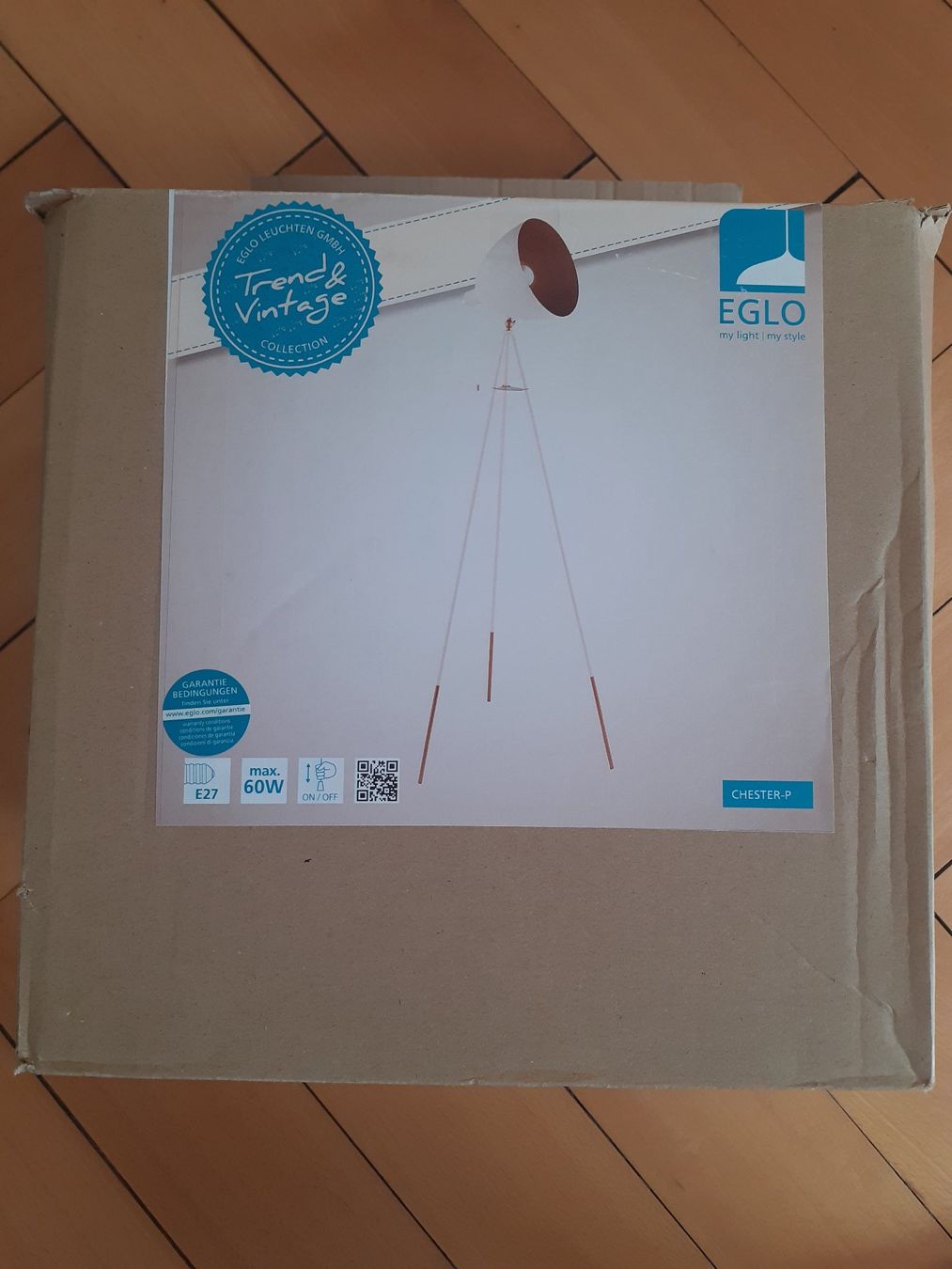 Eglo Lampade: Lampe trépied design scandinave, tête pivotable – Usato da Lausanne venduto da nma_b7dk 3