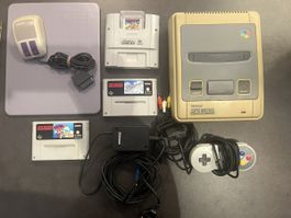 Super Nintendo Konsole mit Spielen & Zubehör, Top Zustand!