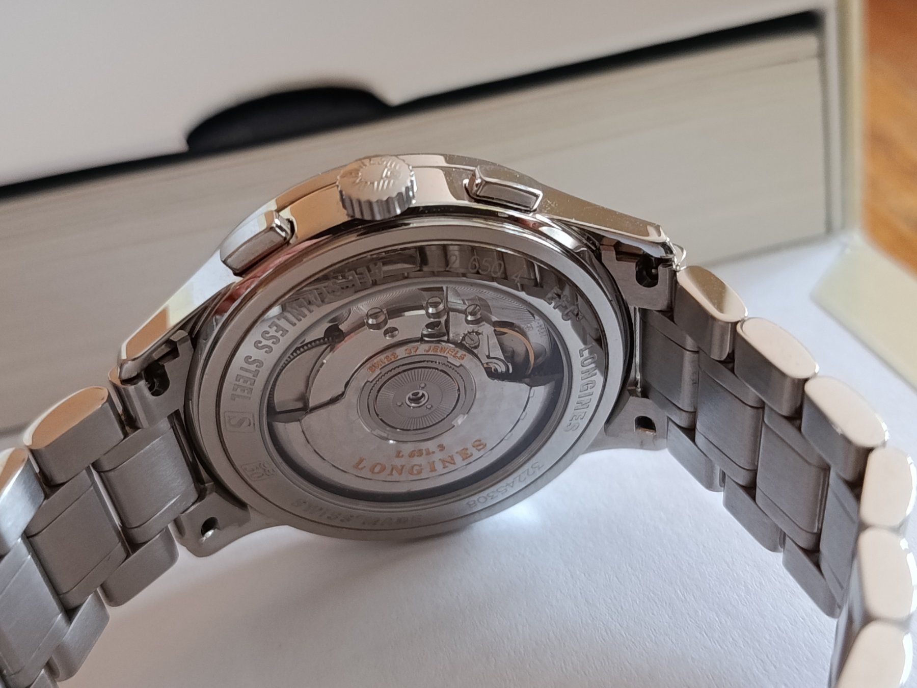 Longines Orologi: Longines Master Collection Chronograph L2 650 4 + Box Jumbo – Usato da Riedholz venduto da bam_5ybn 4