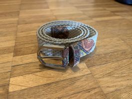 Wunderschöner neuer Stoffgürtel, 95cm (elastisch)