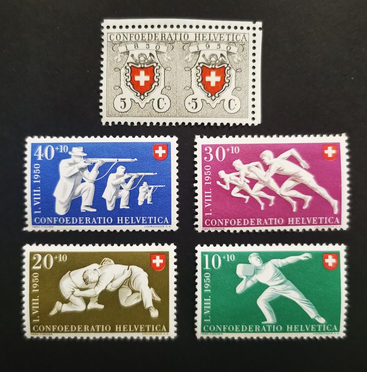 Timbre Suisse Rare - Rayon III N°22, Type 1, Cote 625