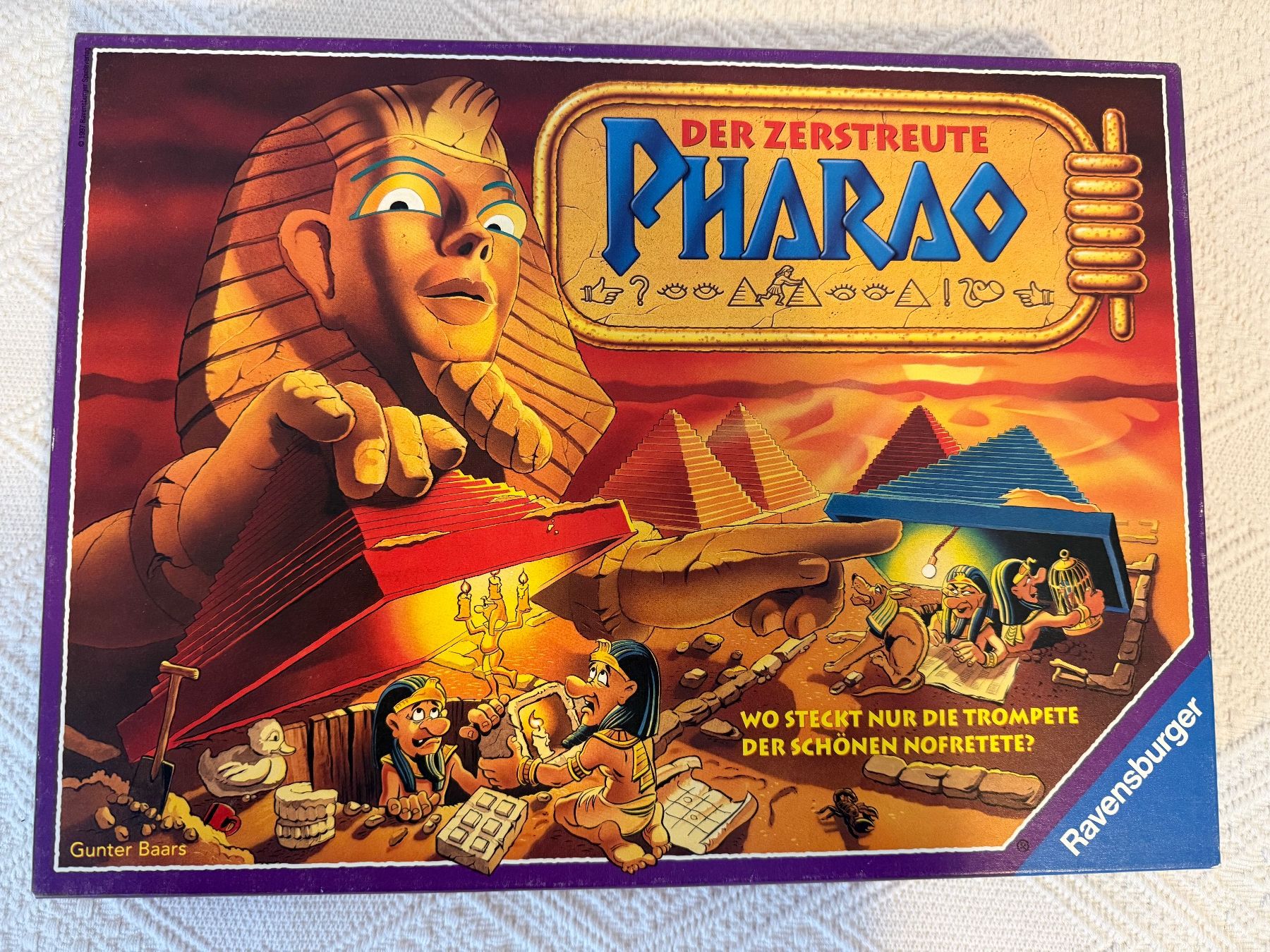 Ravensburger Giochi: Ravensburger Spiel Der zerstreute Pharao – Usato da Davos Platz venduto da sam_xr2v