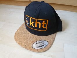 Cap Mütze  Hut  schwarze Snapback-Cap von Yupoong