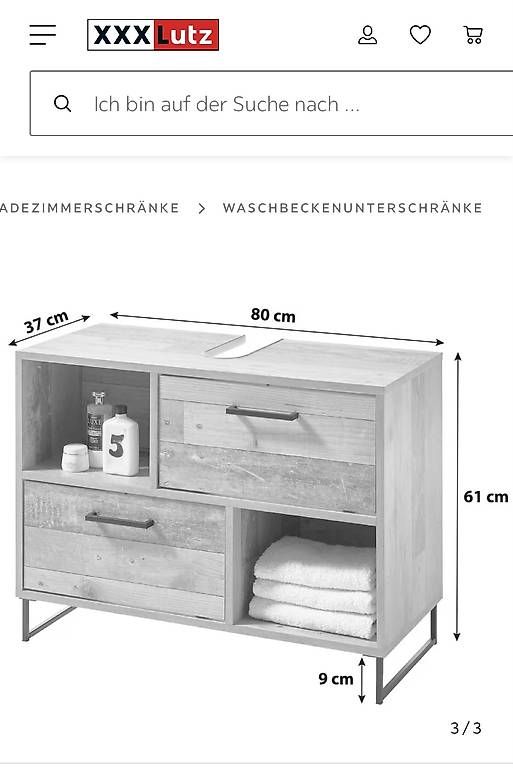 Mobili per bagno: Waschbeckenunterschrank  – Usato da Zürich venduto da cal_kft7 2