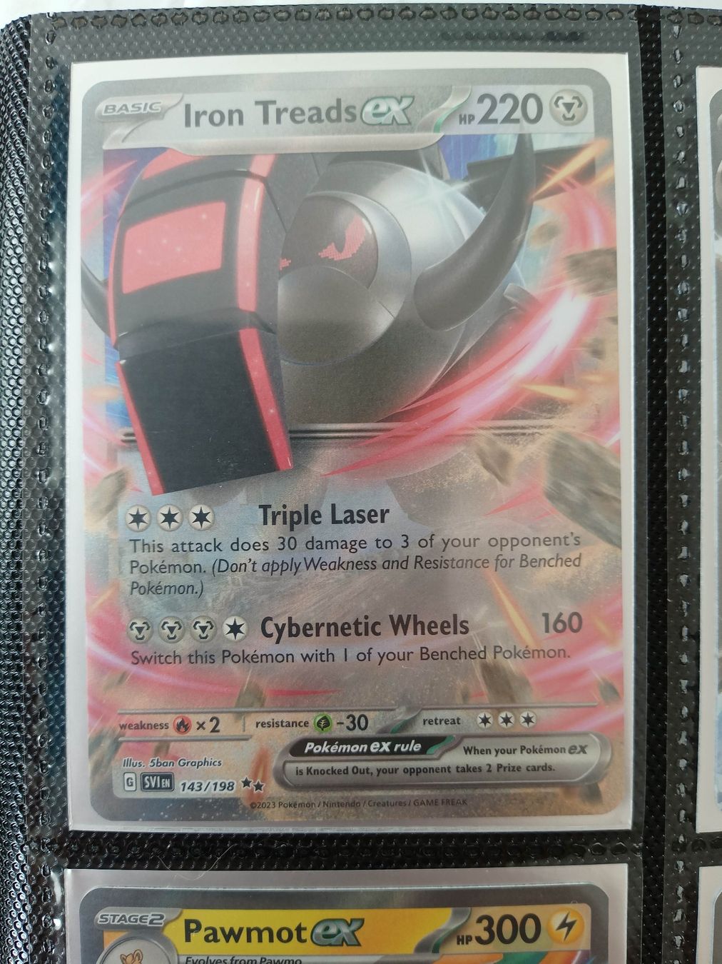 Pokémon Carte collezionabili: Iron Treads ex - Pokemon Englisch – Usato da Altstätten SG venduto da GGsGameshop
