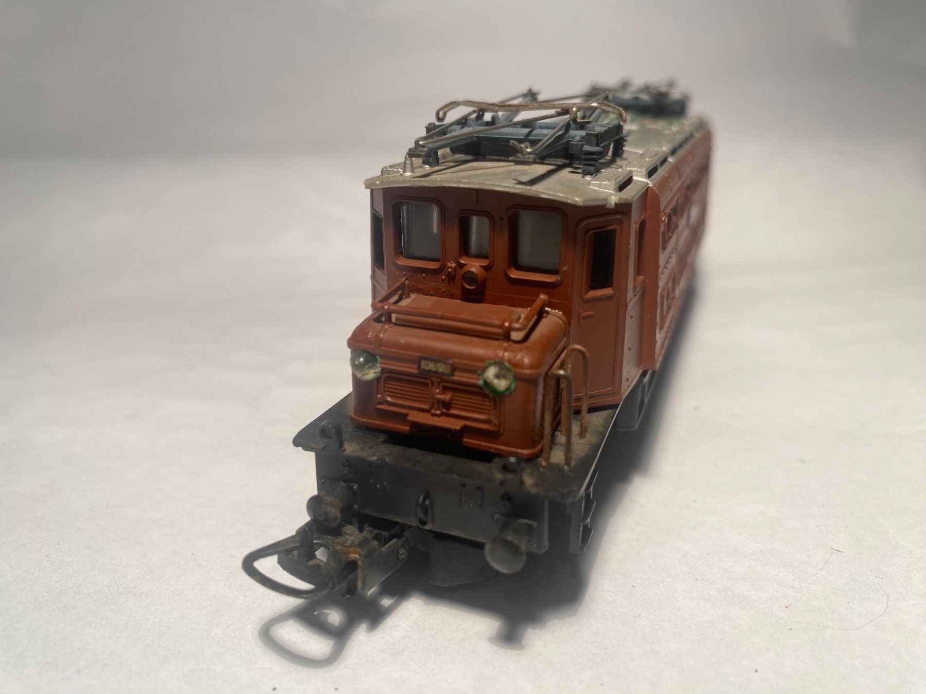 Lima Modelleisenbahnen: LIMA E-Lok Ae 3/6 der SBB Nr.10698 braun DC Analog – Gebraucht aus Buchrain von Modellbahn11 3