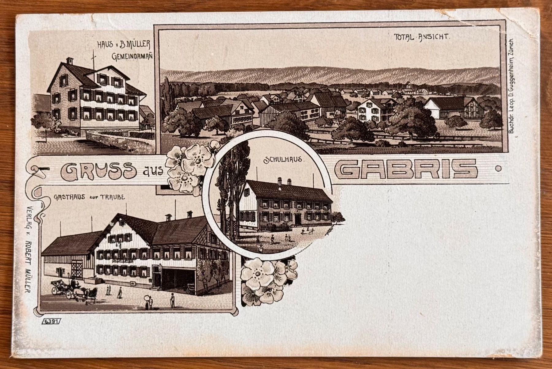 Cartes postales: Historische Ansichtskarte Gruss aus Gabris Litho – D'occasion à Andwil SG par Ariisa1234