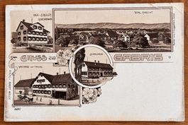 Historische Ansichtskarte Gruss aus Gabris Litho