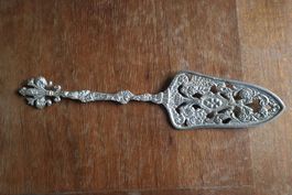 Kuchen Torte Servierer Alpacca aus Italien, Vintage