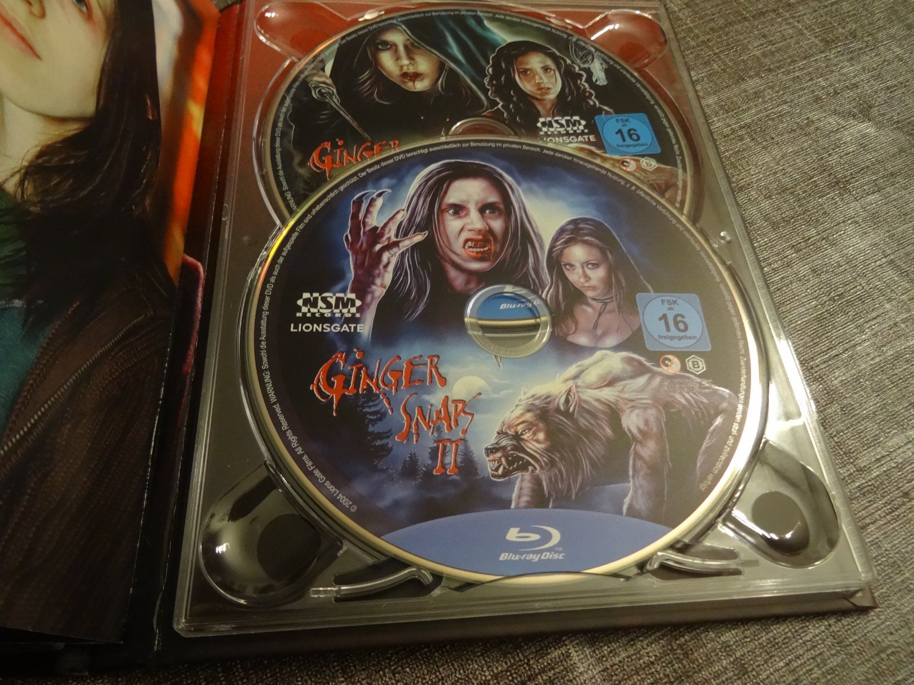 Alle DVDs: Ginger Snaps Trilogie Trilogy Blu-ray MEDIABOOK – Gebraucht aus Olten von Disc-Verkauf 2