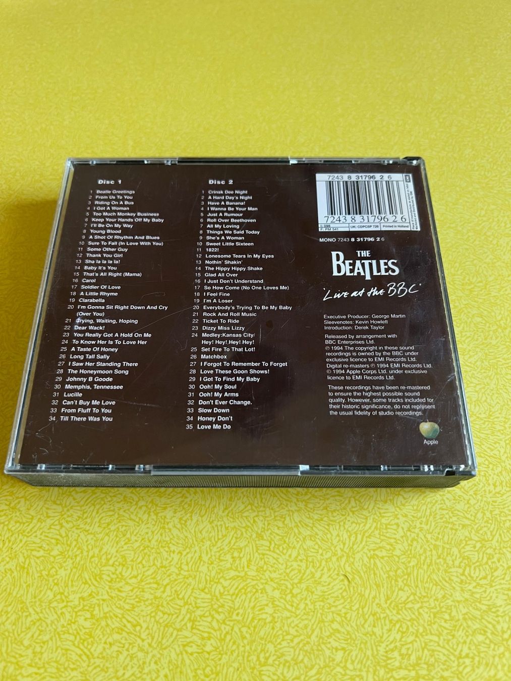 CD: Beatles Live at the BBC CD – Usato da Pieterlen venduto da Plasticbox 2
