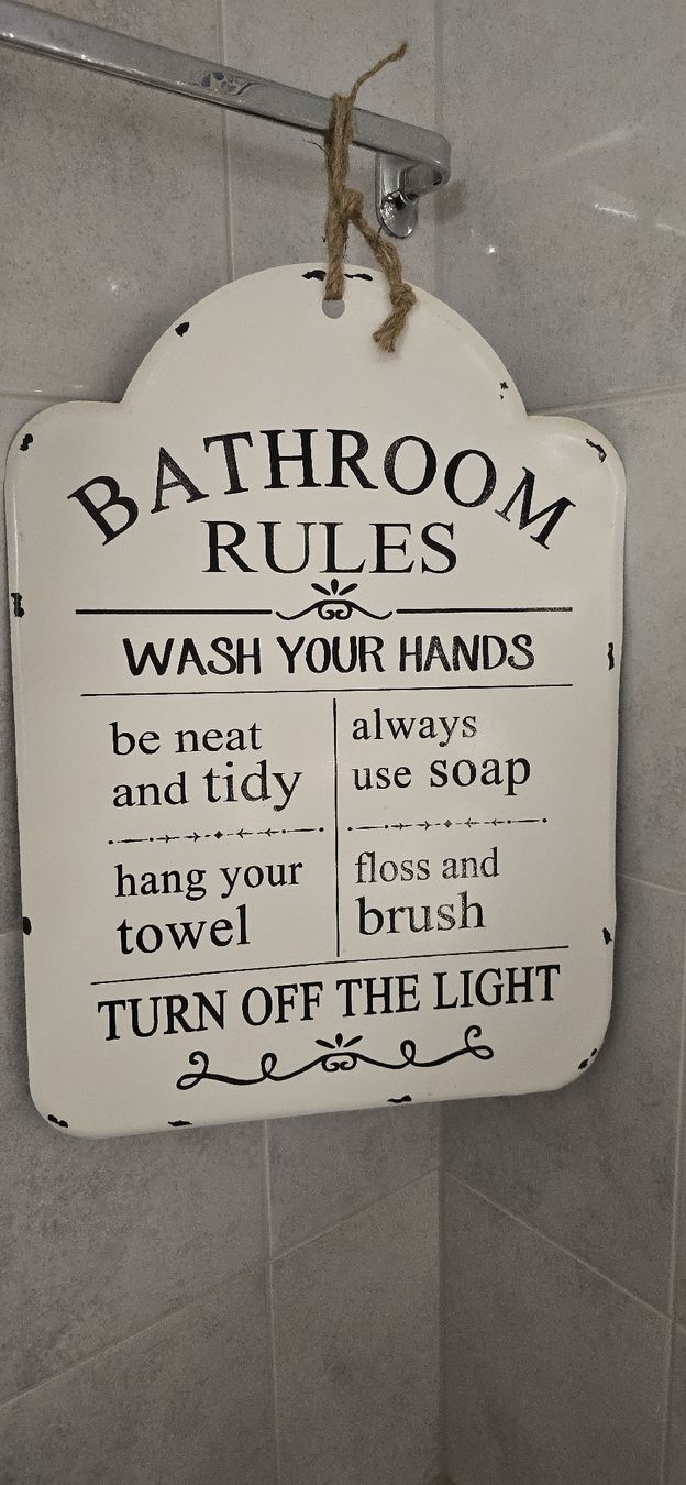 Insegne: Deko-Schild Bathroom – Nuovo (secondo la descrizione) da Weggis venduto da bdrm48 4