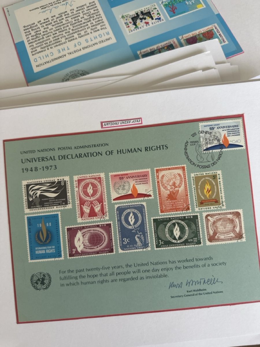 Tutti i francobolli: Collection de timbres ONU Genève – Usato da Sugiez venduto da Lunacc81 1
