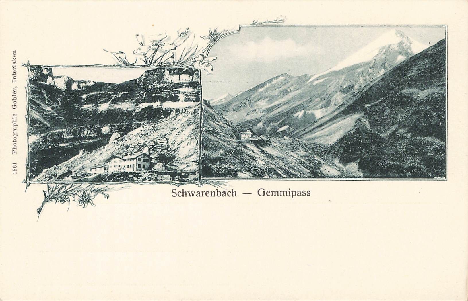 Cartes postales: Schwarenbach gemmipass – D'occasion à Biasca par Blenio71