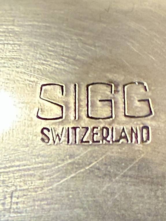 Servierplatten: Tablett versilbert 43 cm, SIGG Switzerland 1930-1950 – Gebraucht aus Fahrwangen von Dirk.Gerlach 2