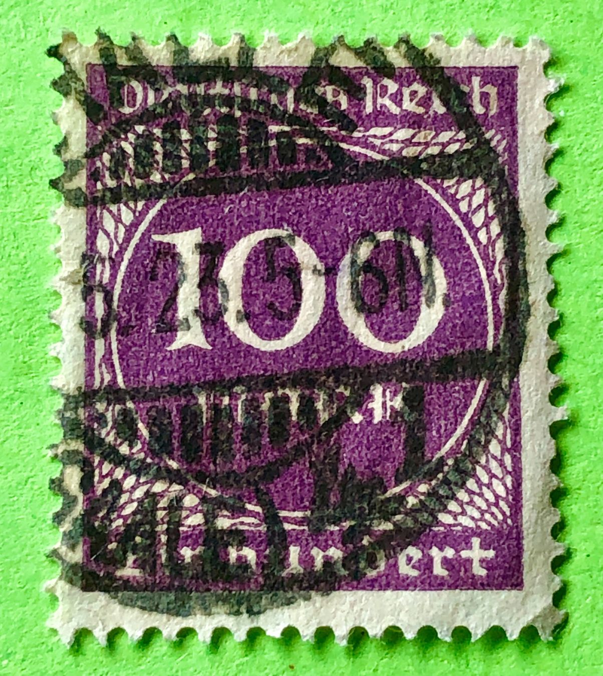 Tutti i francobolli: Briefmarken aus Deutsches Reich gestempelt   – Usato da Aarau venduto da Angi-007