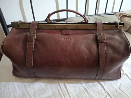 Weekender Reisetasche Arzttasche - Topzustand - Leder
