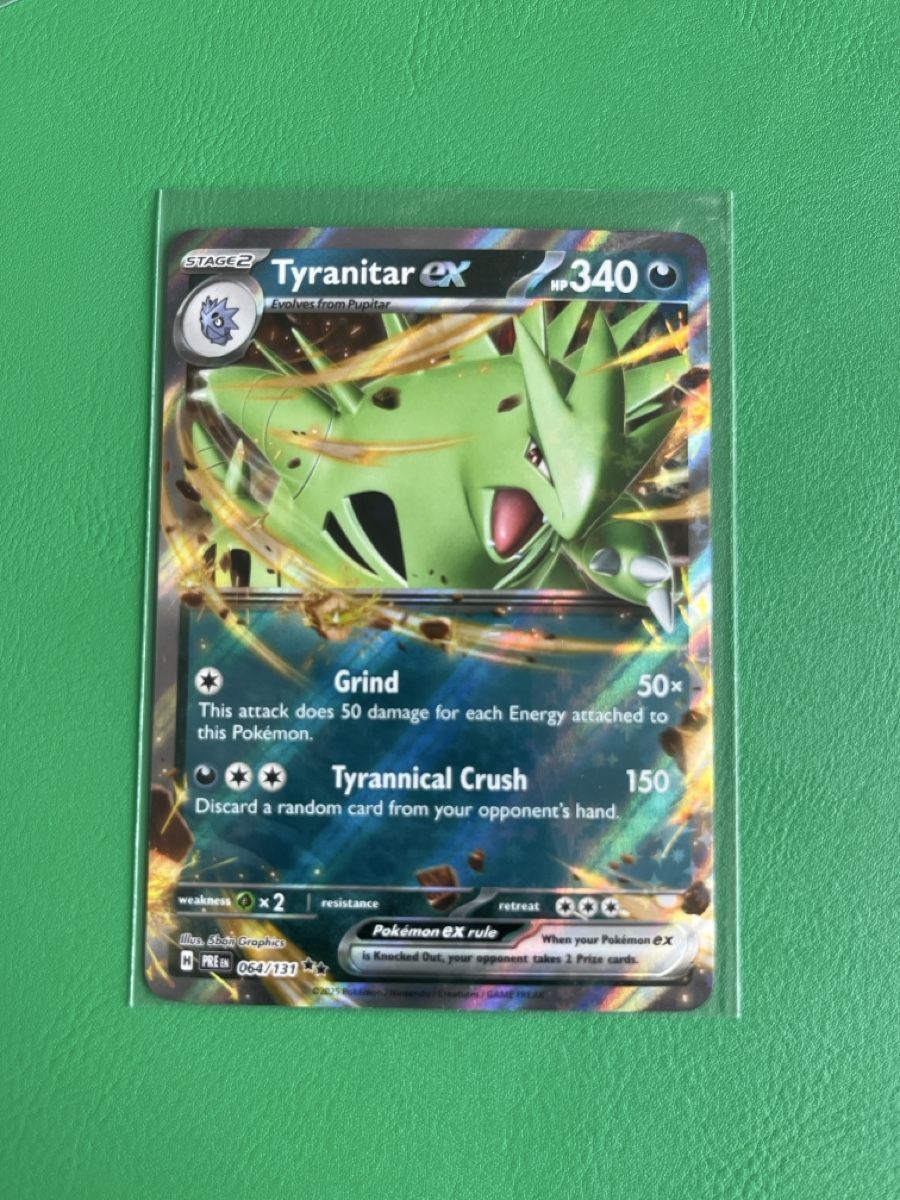 Pokémon Carte collezionabili: Pokemon Tyranitar Despotar EX PRE 064 EN – Nuovo (secondo la descrizione) da Lommiswil venduto da diti_89