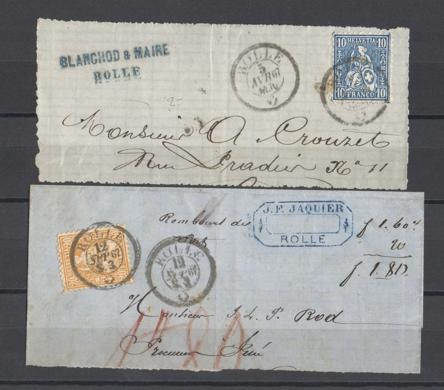 Tutti i francobolli: Timbres suisses – Usato da Echichens venduto da Topfila