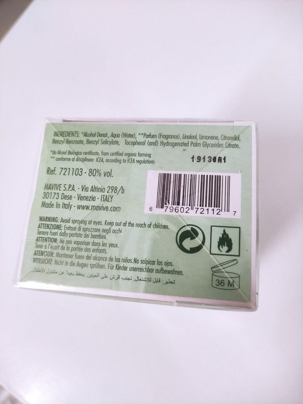 Profumi & Eau de Toilette: Bio White Mask Toilette, 100ml – Nuovo e nell'imballaggio originale da Sursee venduto da Re.joy 2
