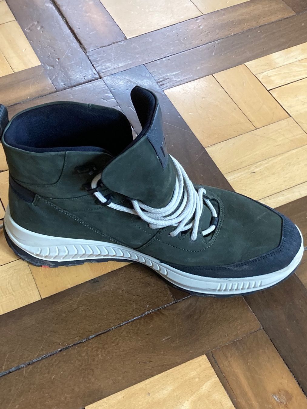 Lloyd Scarpe da uomo: Lloyd ELVIN Wildleder-Stiefel mit Warmfutter, grün, Gr. 44 – Usato da Zürich venduto da furstmyschkin 3