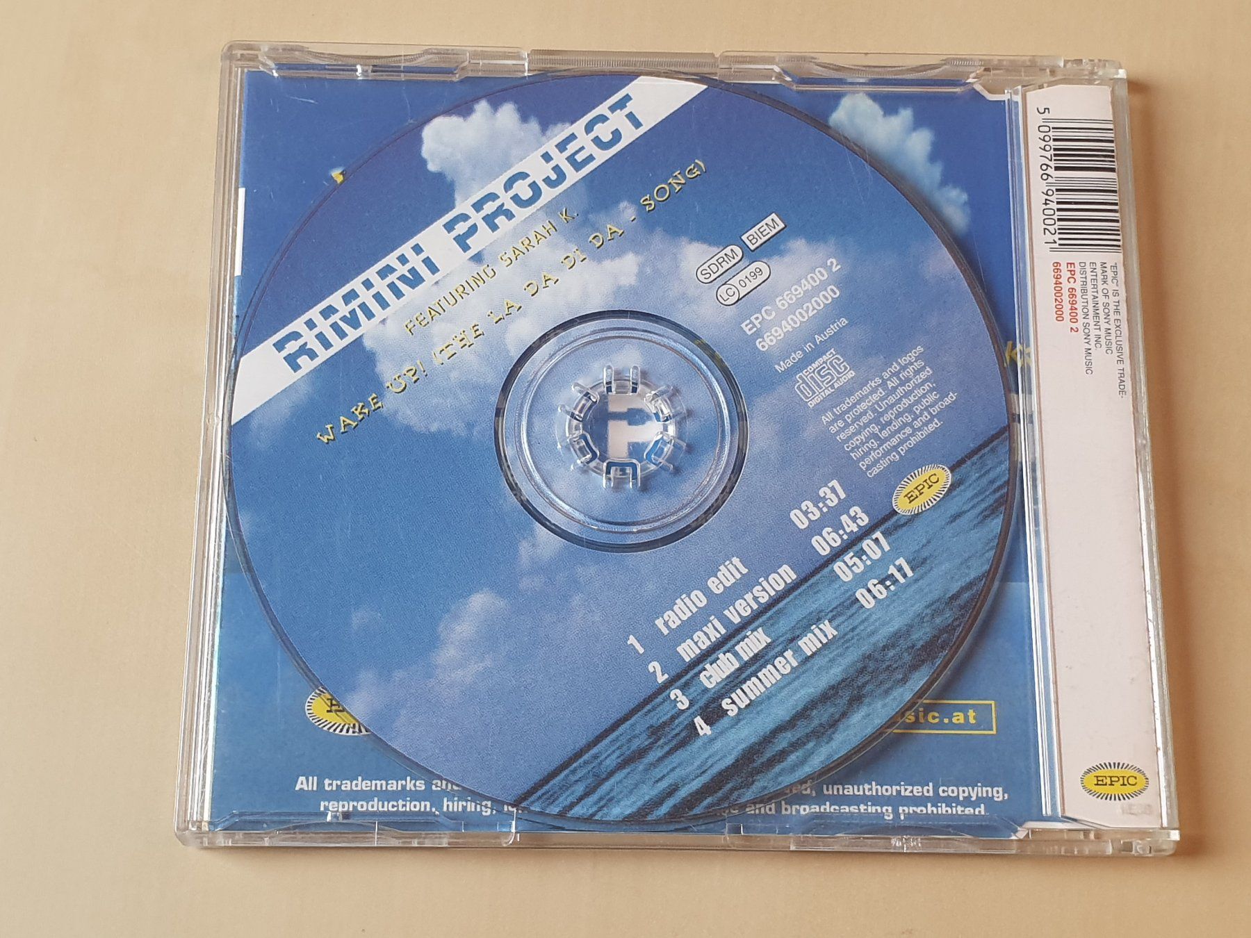 CD: Rimini Project Wake up – Usato da Stansstad venduto da collectorsshop 1