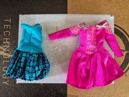 Zwei festliche Barbie Partykleider -Sommerschnäppli