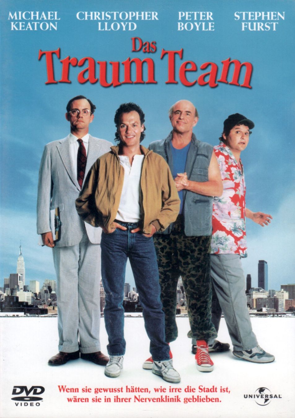 Tutti i DVDs: DVD: Das Traum-Team (mit Michael Keaton, Christopher Lloyd) – Usato da Tägerig venduto da fil_f8k6