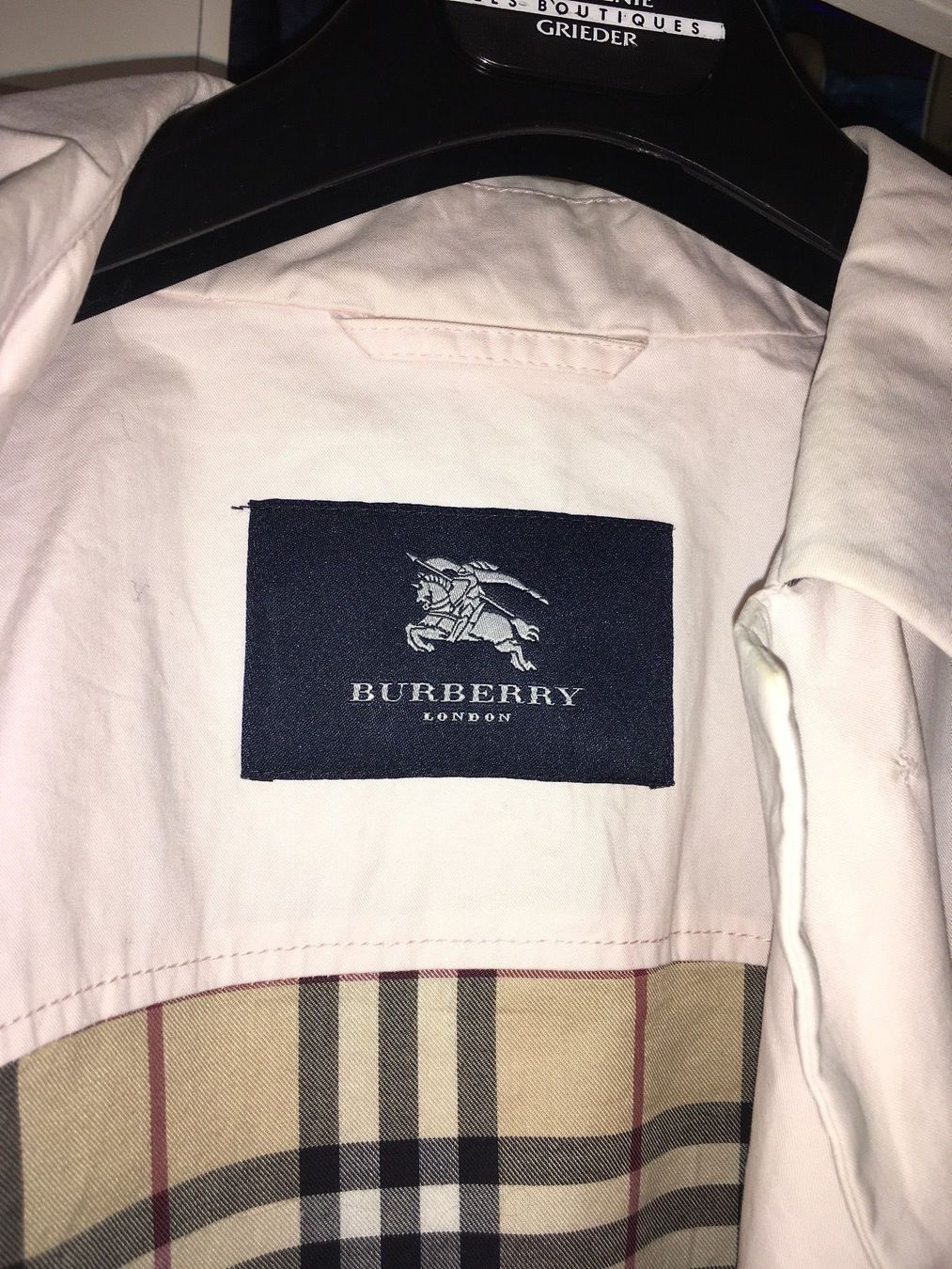Burberry Manteaux: BURBERRY Mantel 40 EU hellrosa – D'occasion à Zug par smile060 2