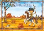 Indianer / Einladungen / 6Stk.
